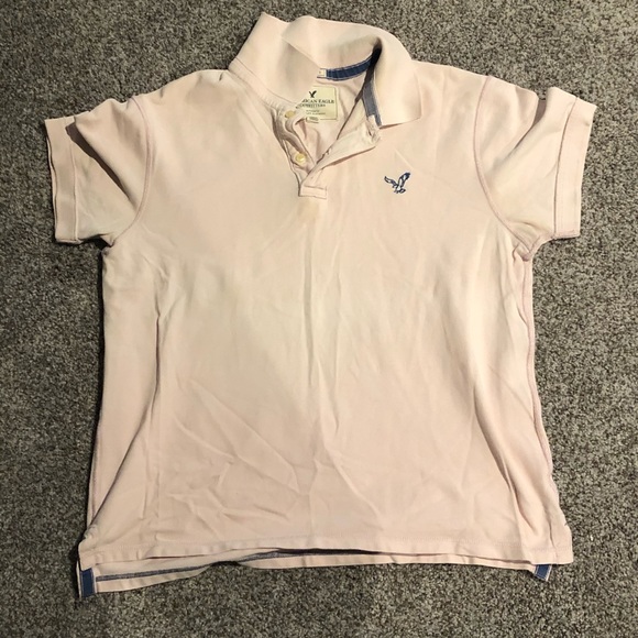 American Eagle Outfitters Other - NWOT AMERICAN EAGLE LITE PINK POLO VINTAGE SIZE XL